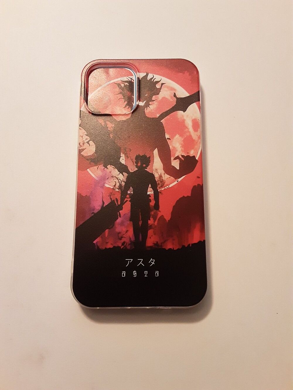 Black Clover Asta Anime Phone Case Apple iPhone 11 Pro